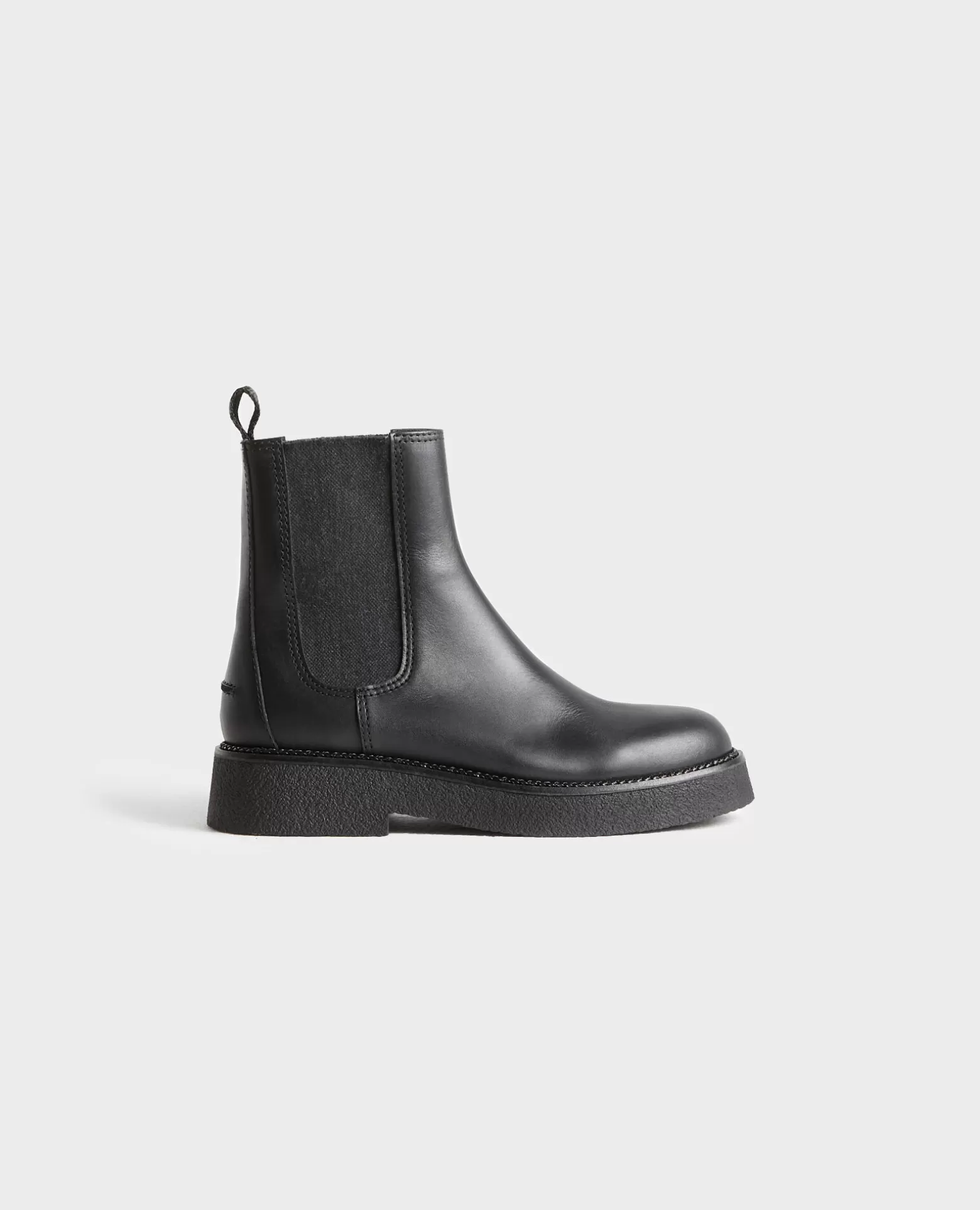 Chaussures | Comptoir des Cotonniers Chelsea Boots En Cuir 4216 Black_Beauty