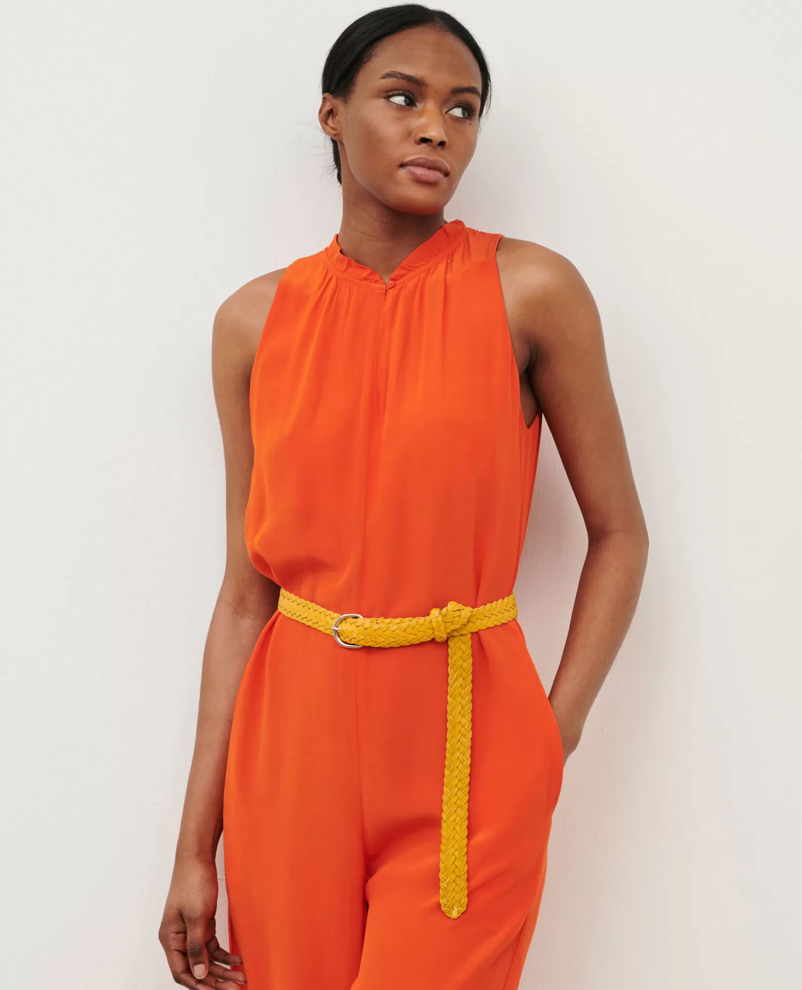 Pantalons | Comptoir des Cotonniers Combinaison Fluide 7020C 22 Orange