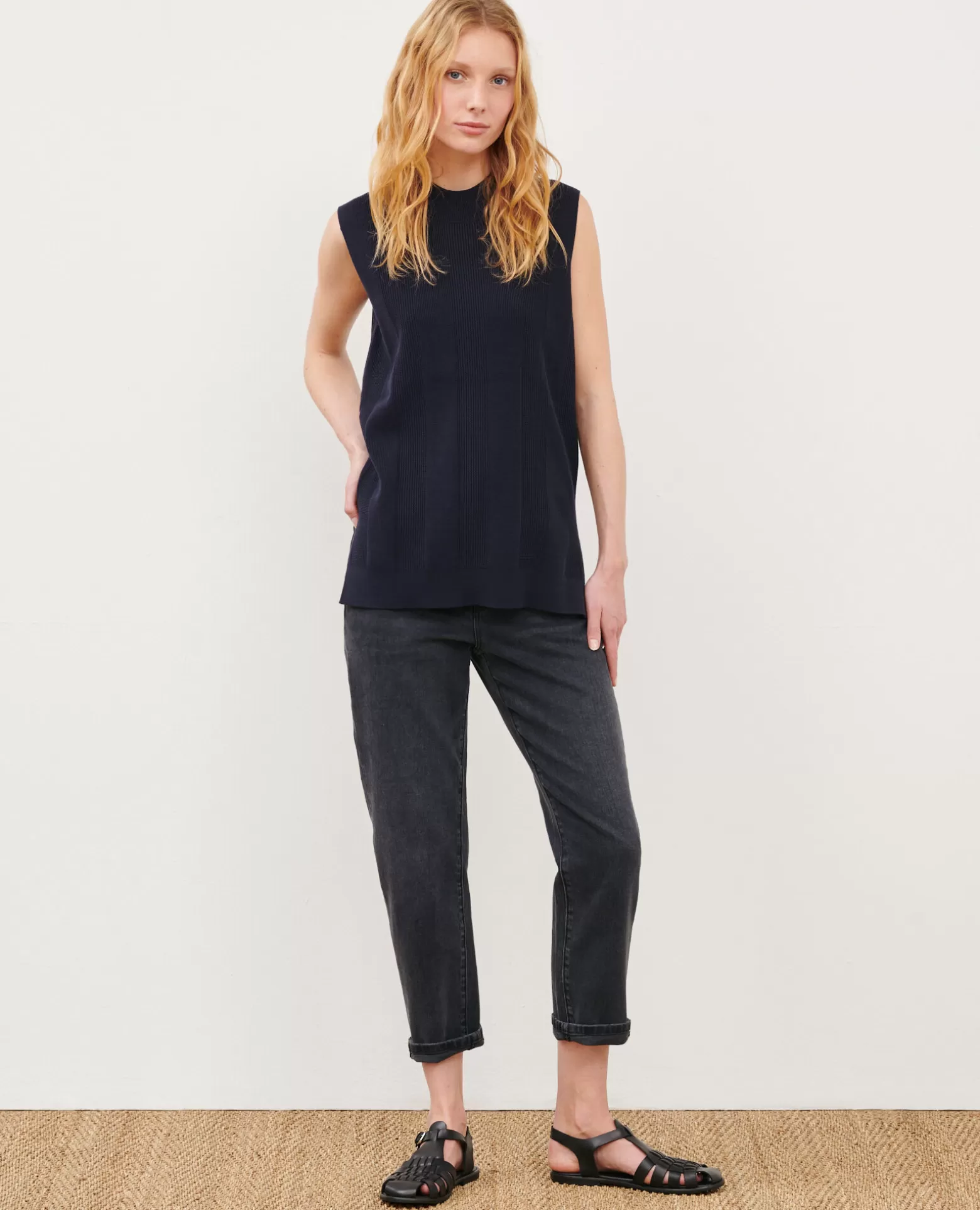 Jeans | Comptoir des Cotonniers Rita - Slouchy - Jean Ample En Coton 8889 06 Gray