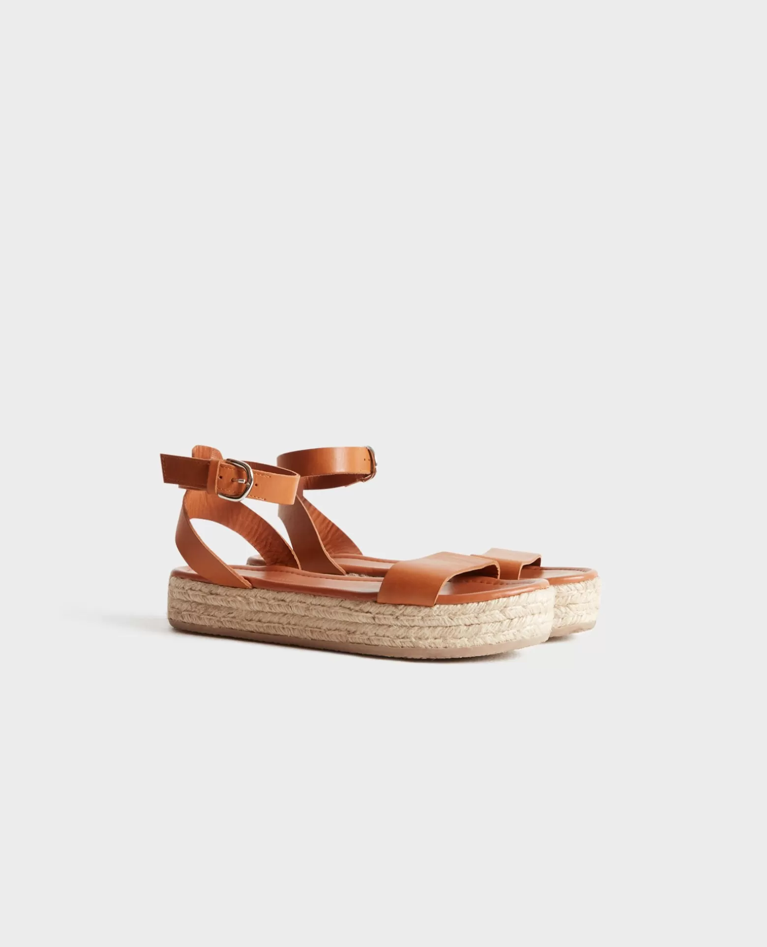 Chaussures | Comptoir des Cotonniers Sandales En Cuir 4190D Emperador